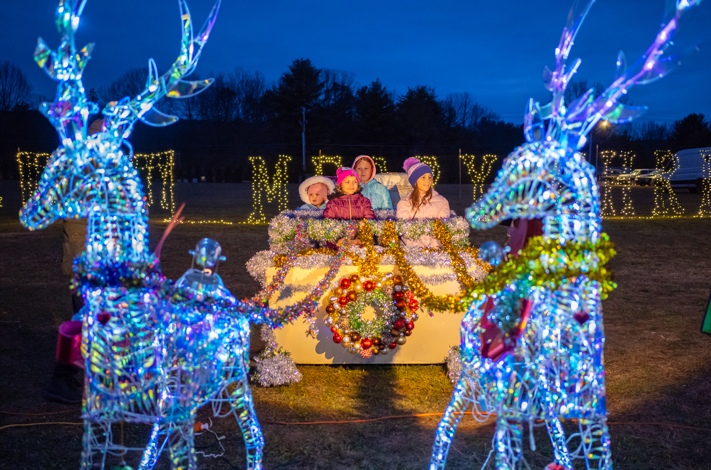 Enchanted Light Tunnel